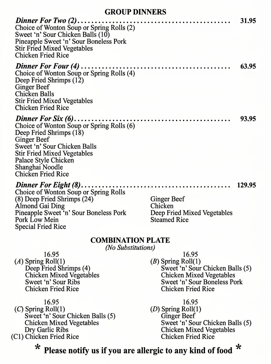 Menu Page Four Image